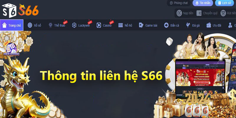 Những phương thức liên hệ chúng tôi tại S66